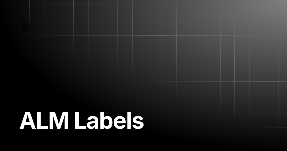 ALM Labels | AutoRABIT Knowledge Base