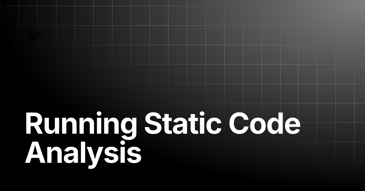 Running Static Code Analysis | AutoRABIT Knowledge Base