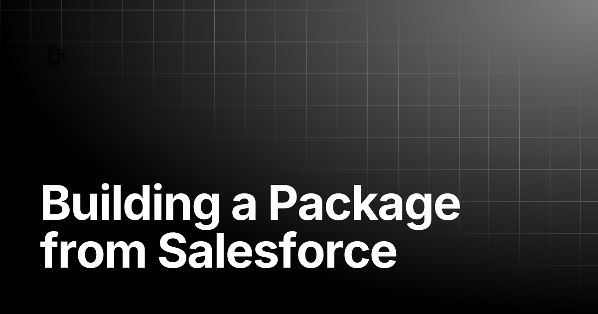 Building a Package from Salesforce | AutoRABIT Knowledge Base