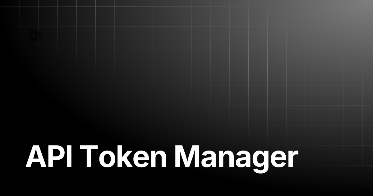 API Token Manager | AutoRABIT Knowledge Base