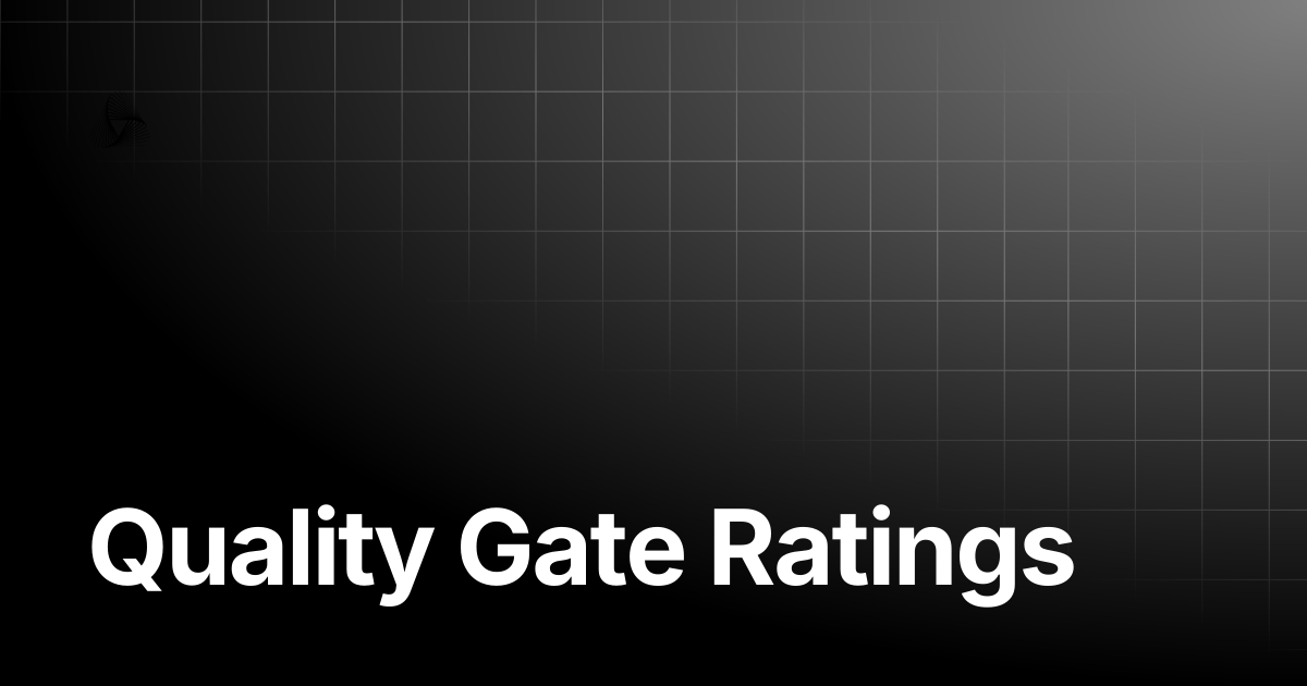 Quality Gate Ratings | AutoRABIT Knowledge Base