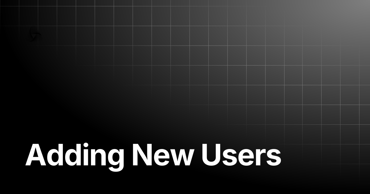 Adding New Users | AutoRABIT Knowledge Base